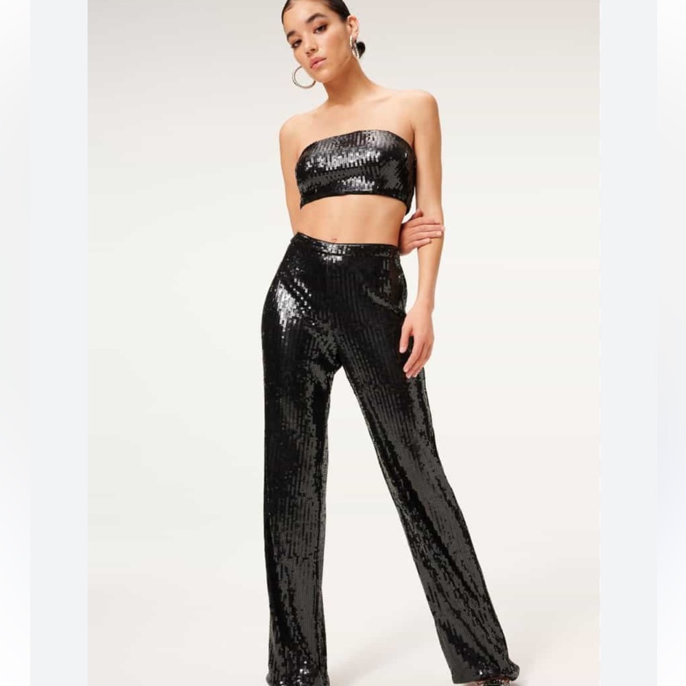New Good American Sequins Pants